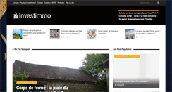 Desktop Screenshot of investimmo.info